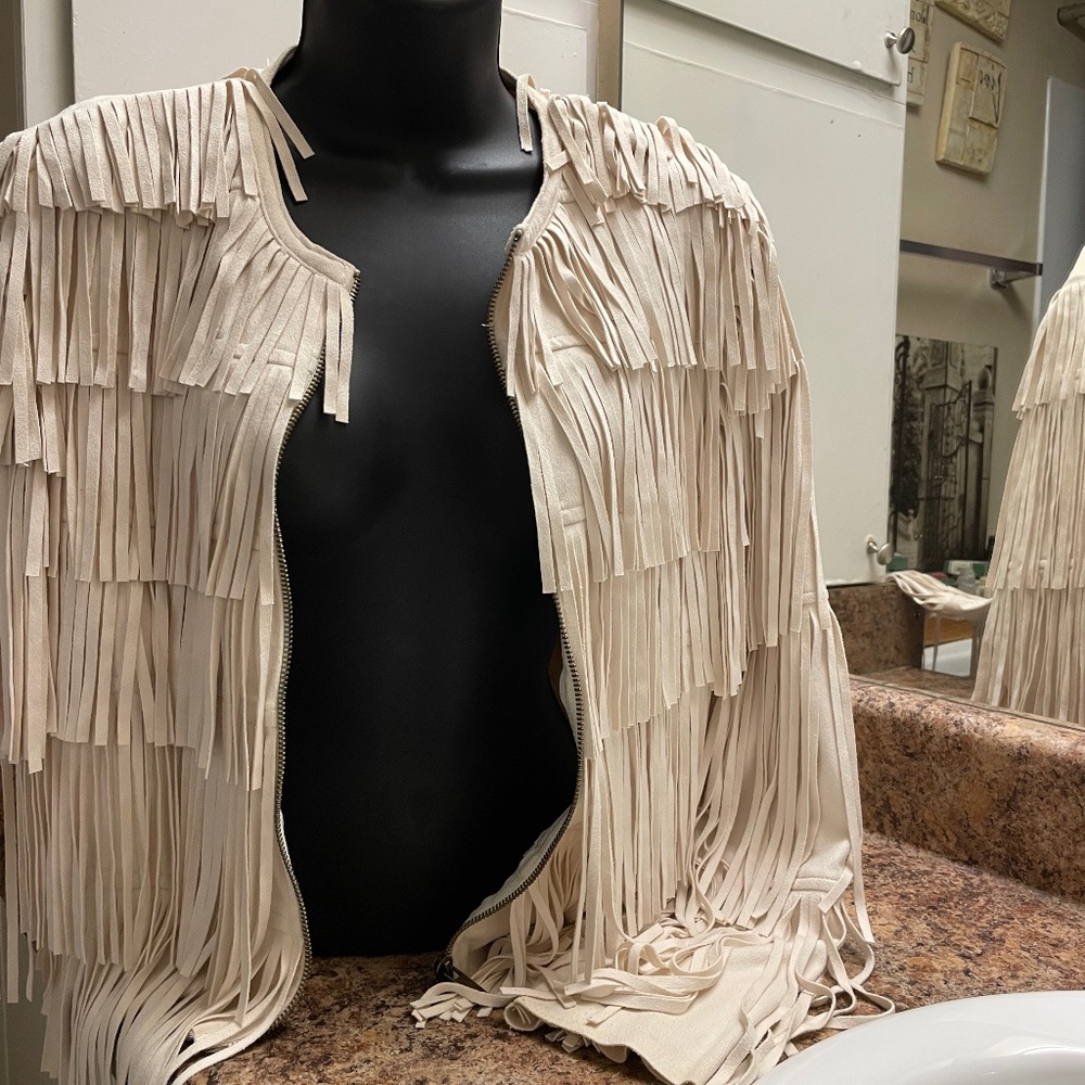 Kate & Mallory *Fringed Jacket*